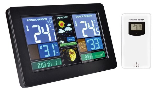 Statie meteo Solight I, neagra