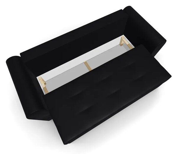 Canapea Extensibila Lacrima Mini, Negru