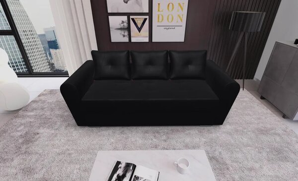 Canapea Extensibila Lacrima Mini, Negru