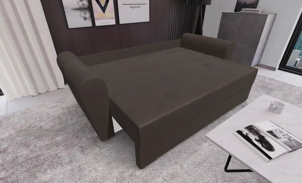 Canapea Extensibila Lacrima Mini, Maro