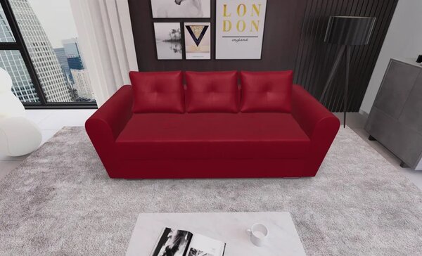 Canapea Extensibila Lacrima Mini, Rosu