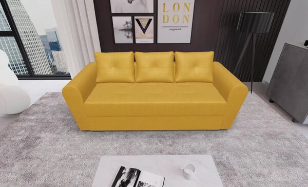Canapea Extensibila Lacrima Mini, Galben