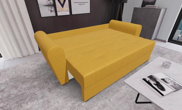 Canapea Extensibila Lacrima Mini, Galben