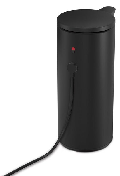 Dozator de săpun lichid negru automat din oțel 266 ml – simplehuman