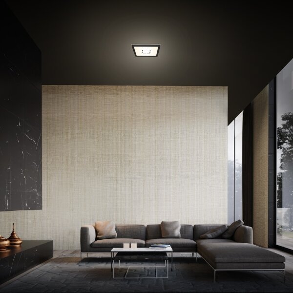 Plafonieră LED FREE LED/12W/230V 19x19 cm Briloner 3174-015