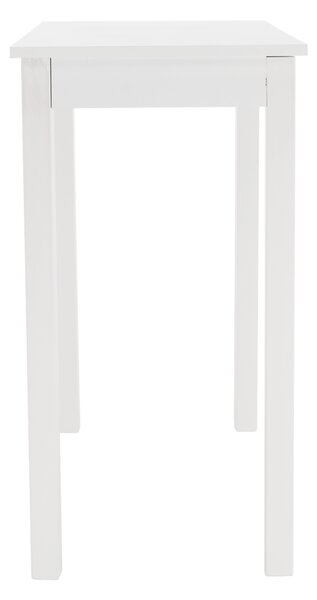 Consola AMYNTAS, alb, 80x40x75 cm