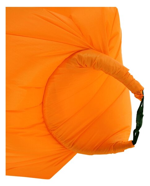 Fotoliu gonflabil LEBAG, nailon rezistent, portocaliu, 70x180/190/240 cm