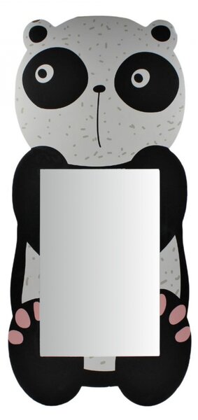 Oglindă în formă de animăluț panda 58x26cm