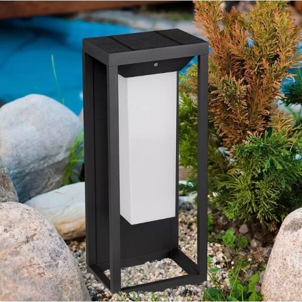 LED lampă solară de perete cu senzor SAMSUNG CHIP LED/2W/3,7V IP65 2600 mAh
