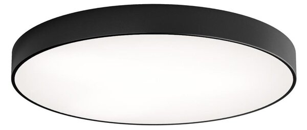 Plafonieră CLEO 6xE27/24W/230V d. 80 cm neagră