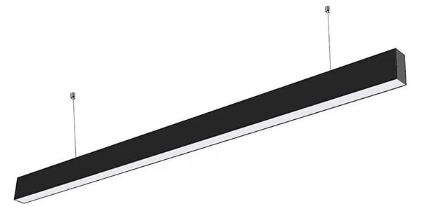 Lustră LED pe cablu SAMSUNG CHIP LED/40W/230V 6400K neagră