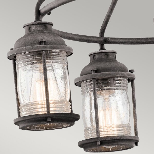 Lustră de exterior ASHLAND 5xE27/60W/230V IP44 Elstead KL-ASHLANDBAY-5P