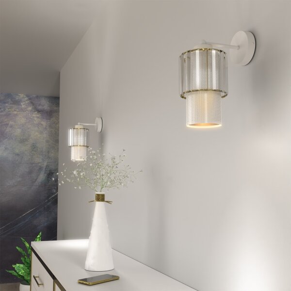 Lampă de perete BLANCO 1xE27/60W/230V albă