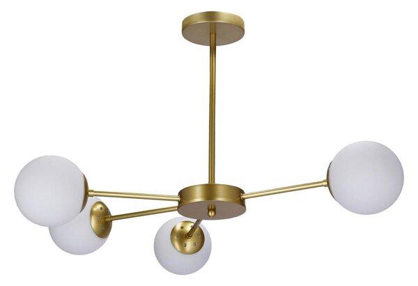 Lustră pe tijă MATI 4xG9/20W/230V aurie