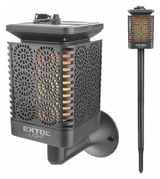Corp de iluminat LED solar 4 în 1 Extol LED/600 mAh/1,2V IP44