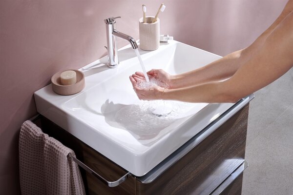 Hansgrohe Xelu Q lavoar 60x48 cm dreptunghiular clasică-mobilier alb luciu 61016450