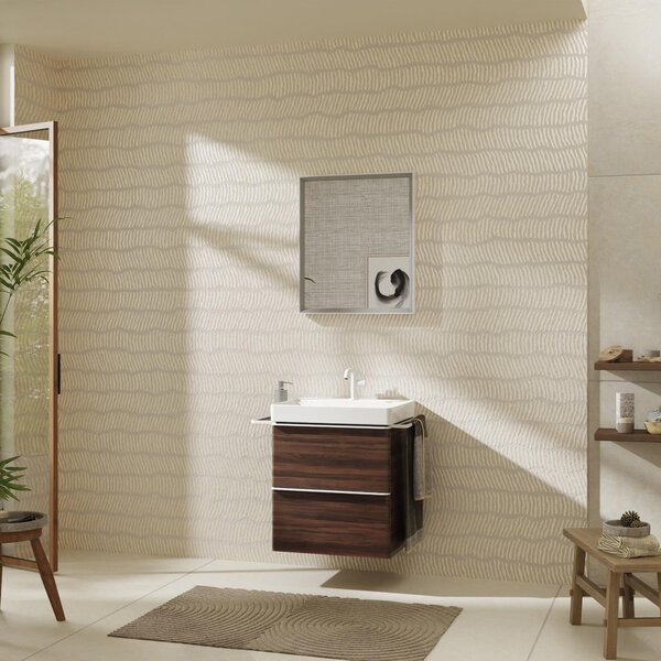 Hansgrohe Xelu Q lavoar 60x48 cm dreptunghiular clasică-mobilier alb luciu 61016450