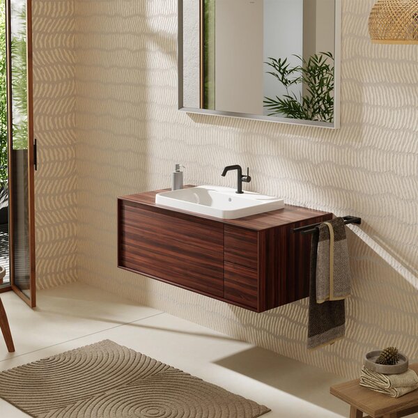 Hansgrohe Xuniva Q lavoar 55x45 cm dreptunghiular încastrat alb mat 60162450