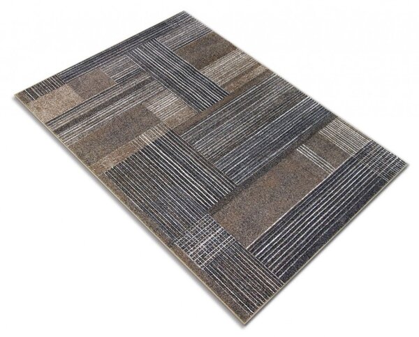 Covor Living Dormitor, Model Kolibri 11561 BG21, Gri Maro Multicolor, Dreptunghi, 80x150