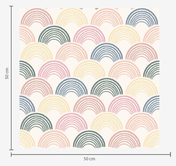 Tapet Arce multicolore într-un model repetitiv, Tapet abstract, a01164 : Uwalls.ro