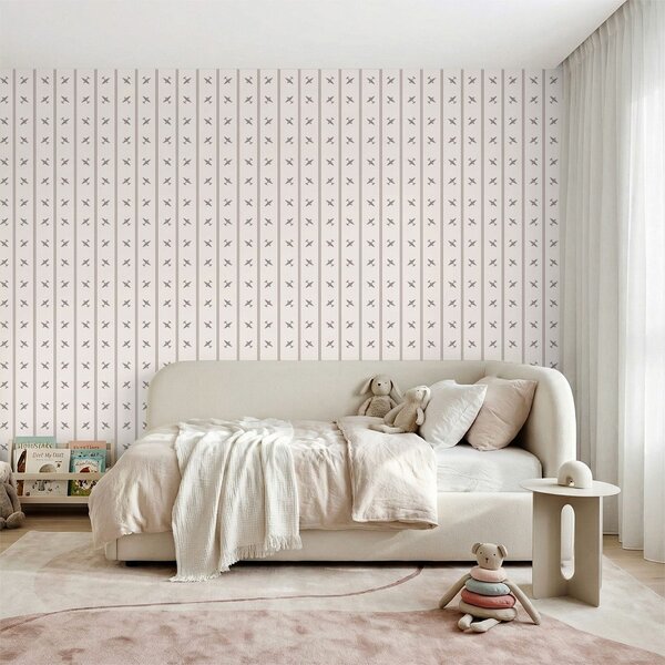 Tapet Avioane cu dungi pe un fundal deschis, Tapet geometrie, Tapet dungi, a01170v1 : Uwalls.ro