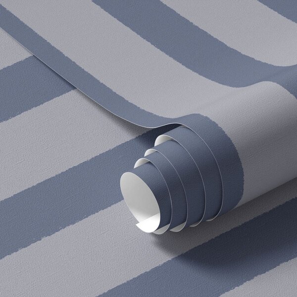 Tapet Dungi verticale albastre și gri, Tapet geometrie, Tapet dungi, a01180v1 : Uwalls.ro