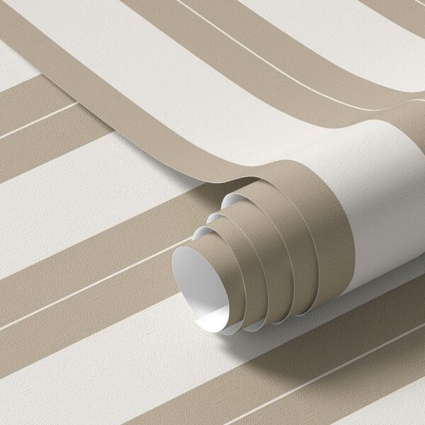 Tapet Dungi verticale bej în stil minimalist, Tapet geometrie, Tapet dungi, a01181v4 : Uwalls.ro