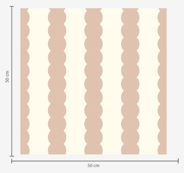Tapet Dungi ondulate bej în stil minimalist, Tapet geometrie, Tapet dungi, a01182v2 : Uwalls.ro