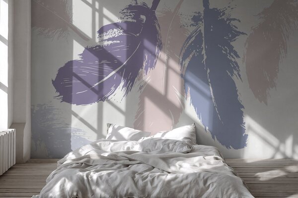Tapet pene, Fototapet Penele, w05549v2 : Uwalls.ro