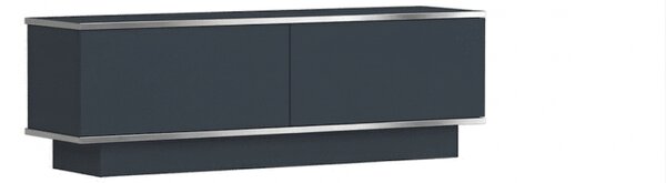 Dulap TV ALVIN 135 cm, antracit/argintiu