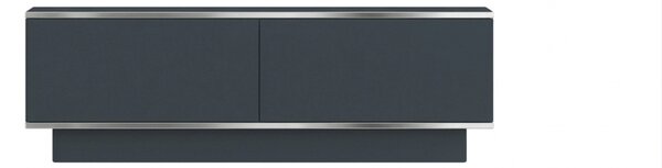 Dulap TV ALVIN 135 cm, antracit/argintiu