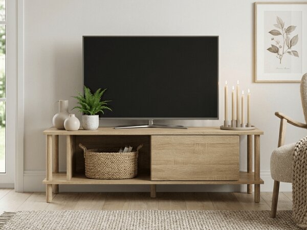 Comoda TV PARIS 150 cm, stejar sonoma