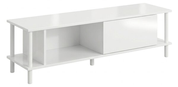 Comoda TV PARIS 150 cm, alb