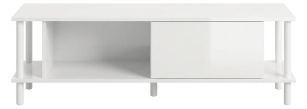 Comoda TV PARIS 150 cm, alb