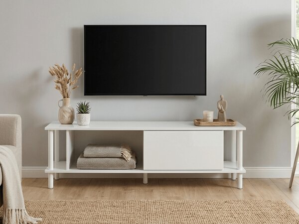 Comoda TV PARIS 150 cm, alb