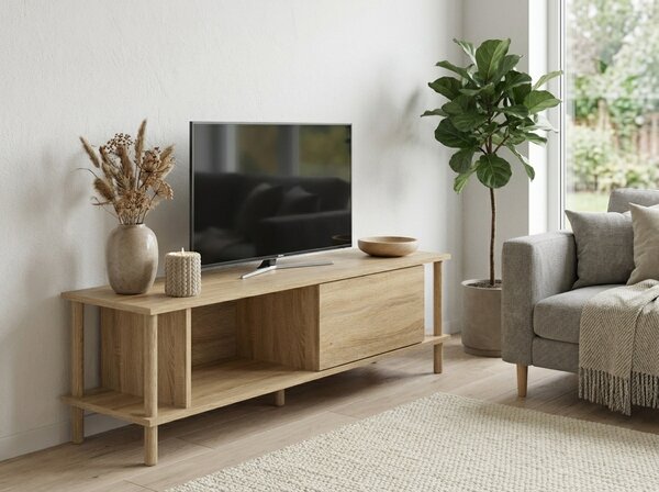 Comoda TV PARIS 150 cm, stejar sonoma