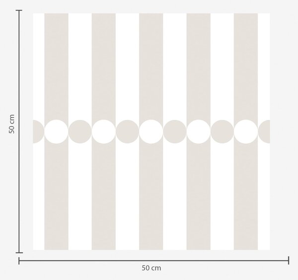 Tapet Dungi neutre deschise, cu un șir de cercuri, Tapet abstract, a01186v2 : Uwalls.ro