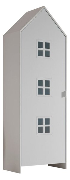 Șifonier de copii alb 58x172x37 cm Casami Bruges – Vipack
