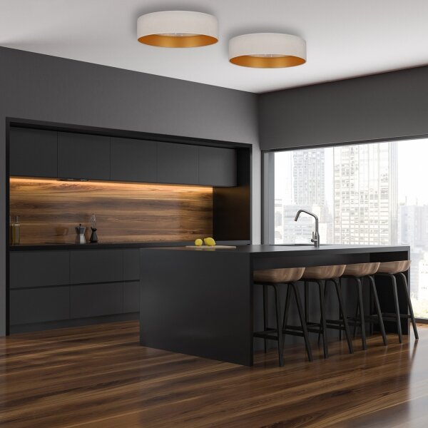 Plafonieră LED VELVET STAR LED/24W/230V d. 40 cm crem/bej Brilagi