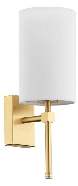 Lampă de perete ABRUZZO 1xE14/7W/230V alamă/albă Argon 8034