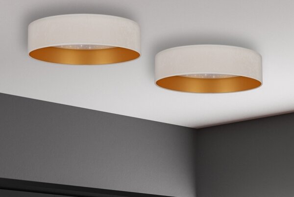 Plafonieră LED VELVET STAR LED/24W/230V d. 40 cm crem/bej Brilagi