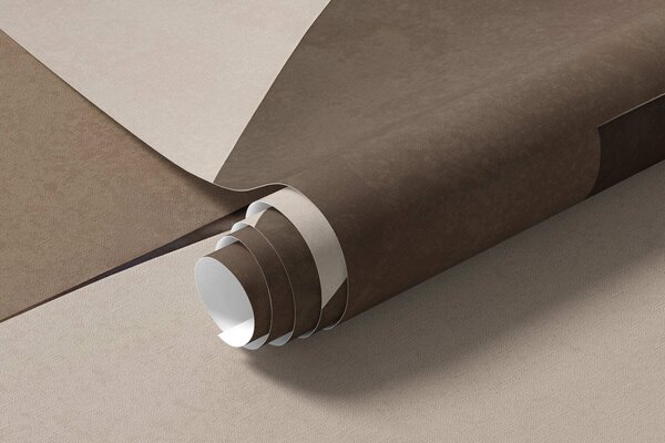 Tapet Forme geometrice bej cu textură, într-o compoziție 3D stratificată, decor de perete minimalist și, Fototapet Geometrie, w05598 : Uwalls.ro