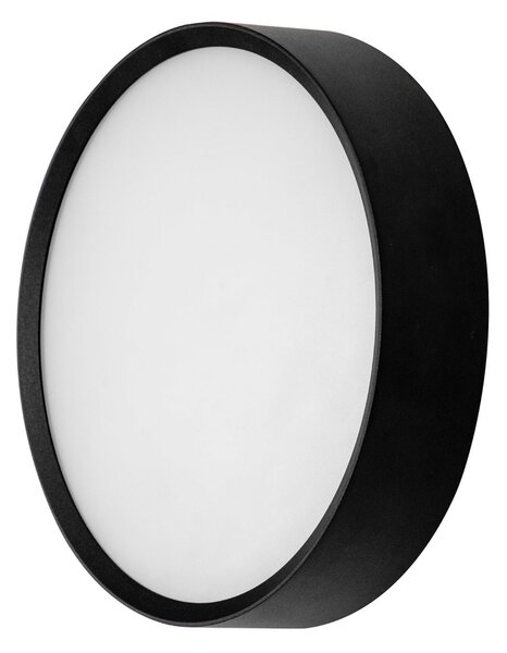 BRUMBERG Lampa de exterior cu LED EYE, model deschis, negru, CCT, IP65, Negru, Hol, Aluminiu, Modern