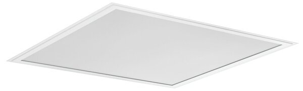 BRUMBERG Panou LED Aggy 62x62 cm, cu comutator pornit/oprit, 3000 K,, Alb, Studiu / Birou, Aluminiu, Luminile încastrate unghiulare