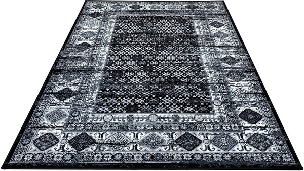 Covor oriental Hugo DELAVITA negru 120/170 cm