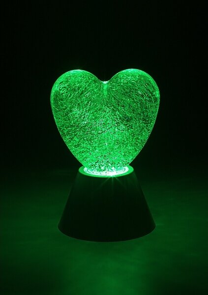 Rabalux 76040 - Lampă decorativă LED RGB SPARKLY LED/0,8W/3xAA, în formă de inimă