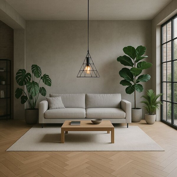 Lampa DE TAVAN SUSPENDABILA IN STIL loft LH2058