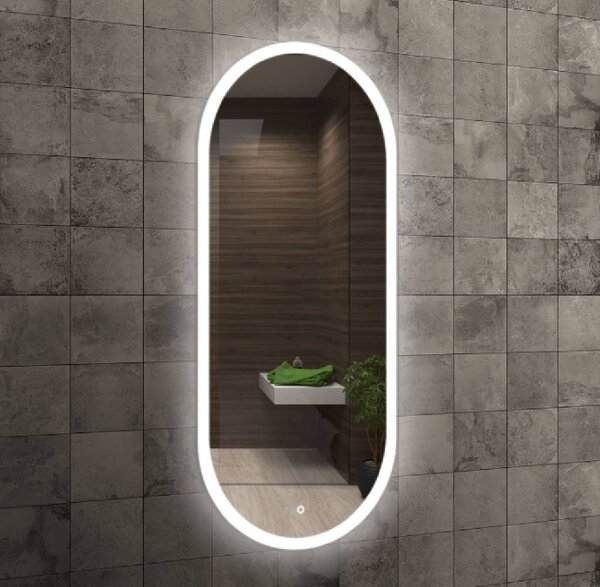 Venti Elipson oglindă 45x105 cm oval cu iluminare 5907459662771
