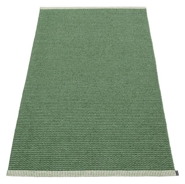 Covor pentru exterior și interior verde 85x160 cm Mono Leaf Oregano – Pappelina