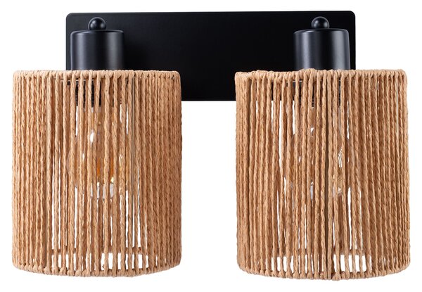 Lampa de perete APP1824-2W NATURE BLACK